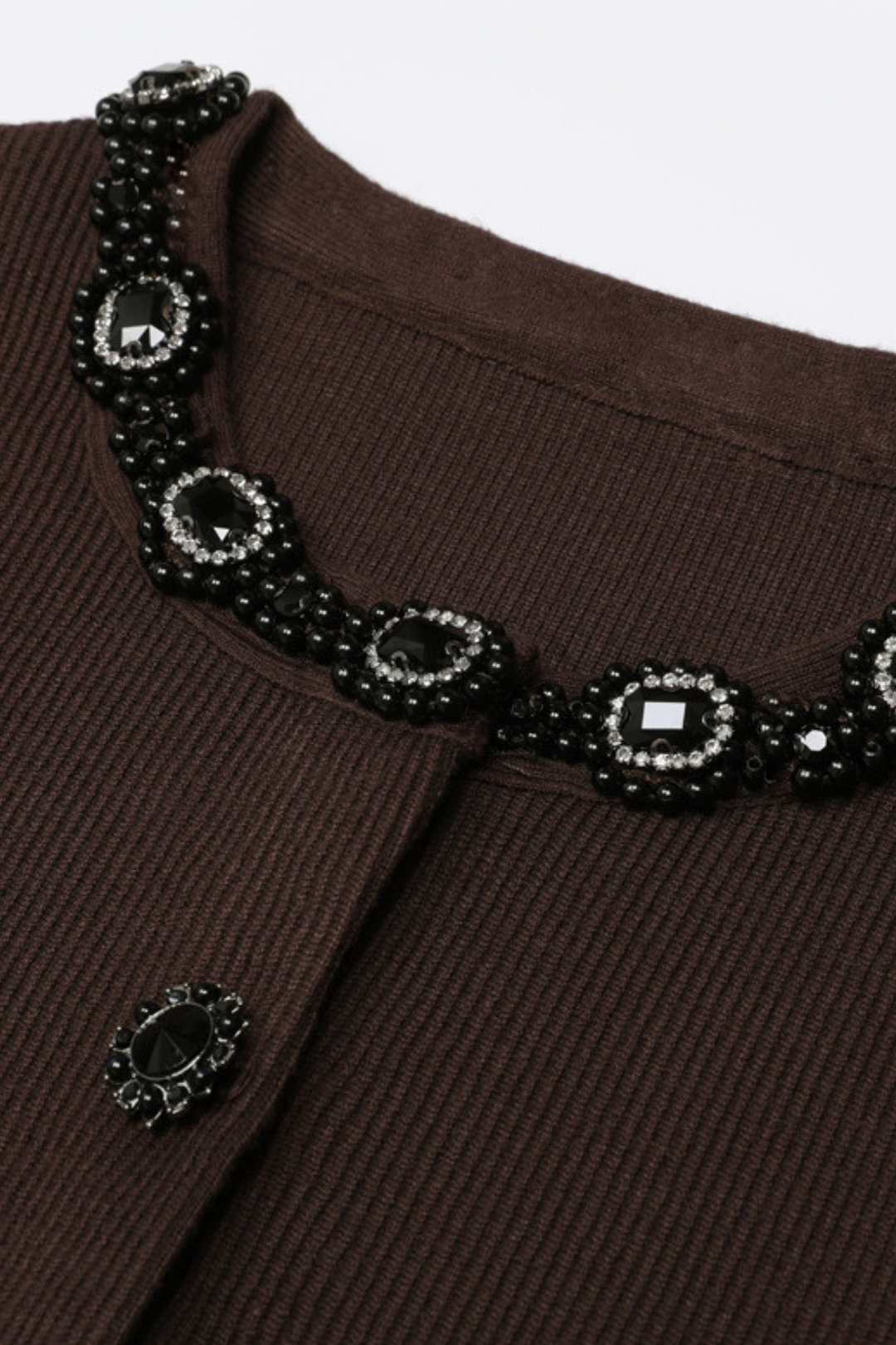 Jewel Elegance Soft Wool Knit Midaxi Set