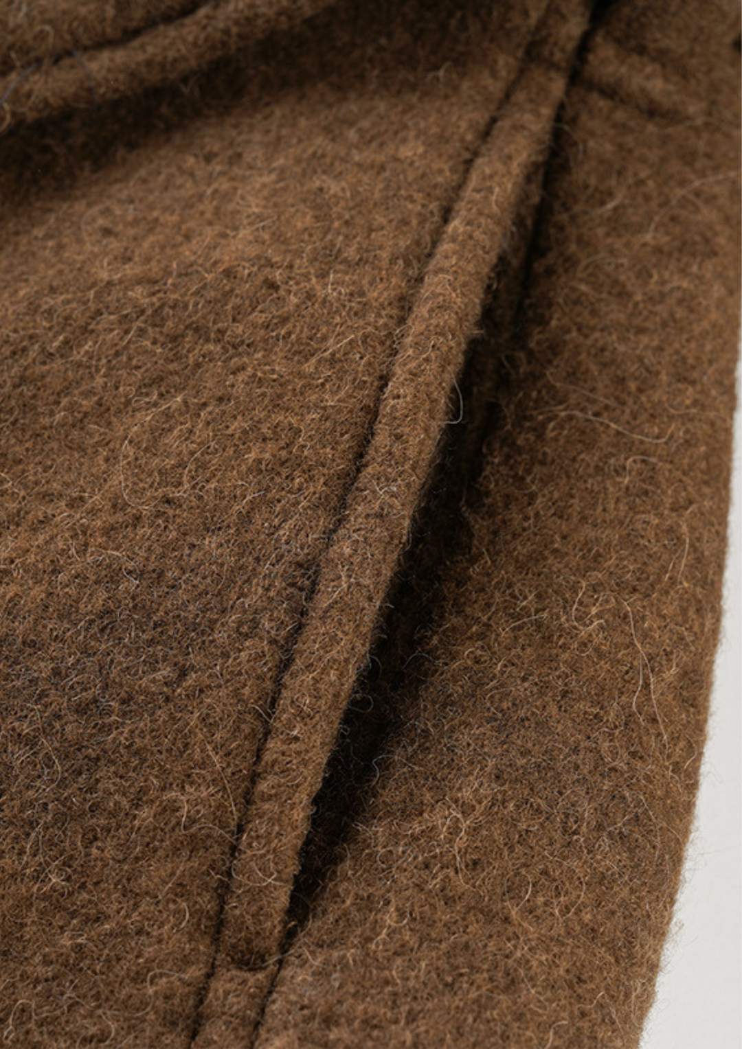 Belted Long Knit Coat