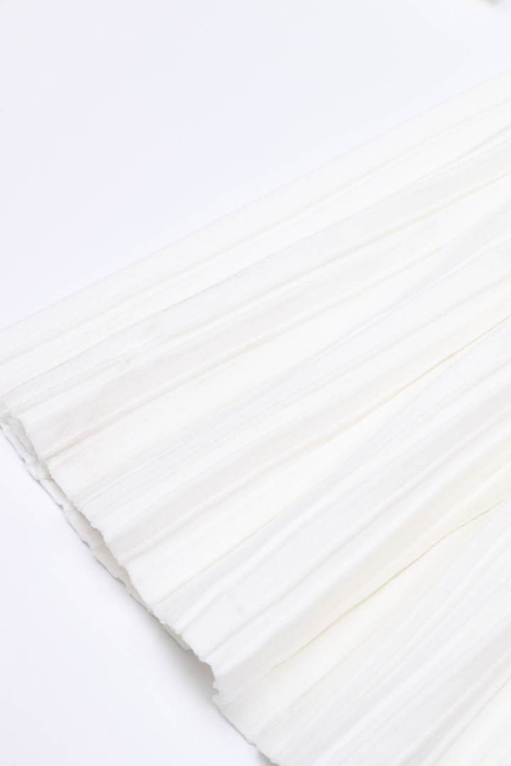 Élise Off Shoulder Crystal Knit Mini dress