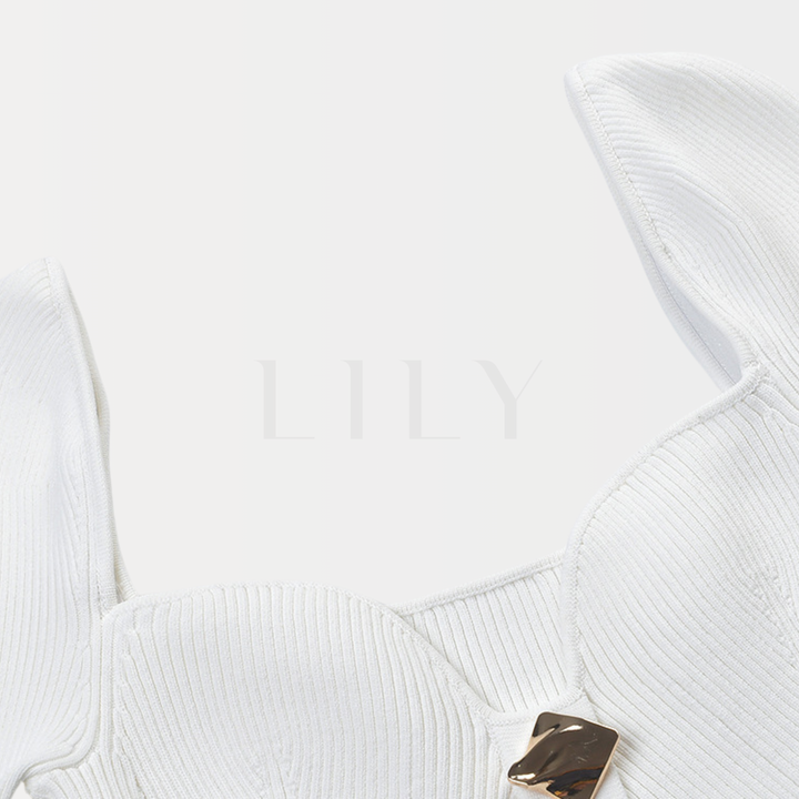 Luxe Ribbed Midi Dress