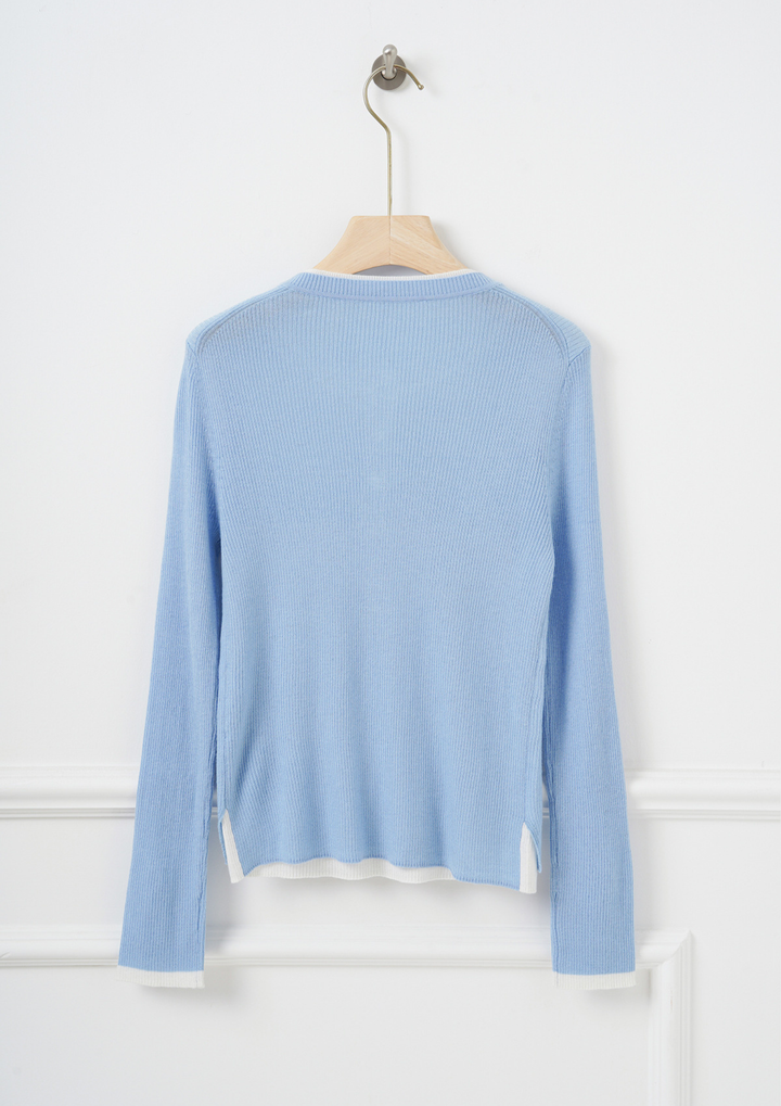 Basic Chic Ribbed Knit Top