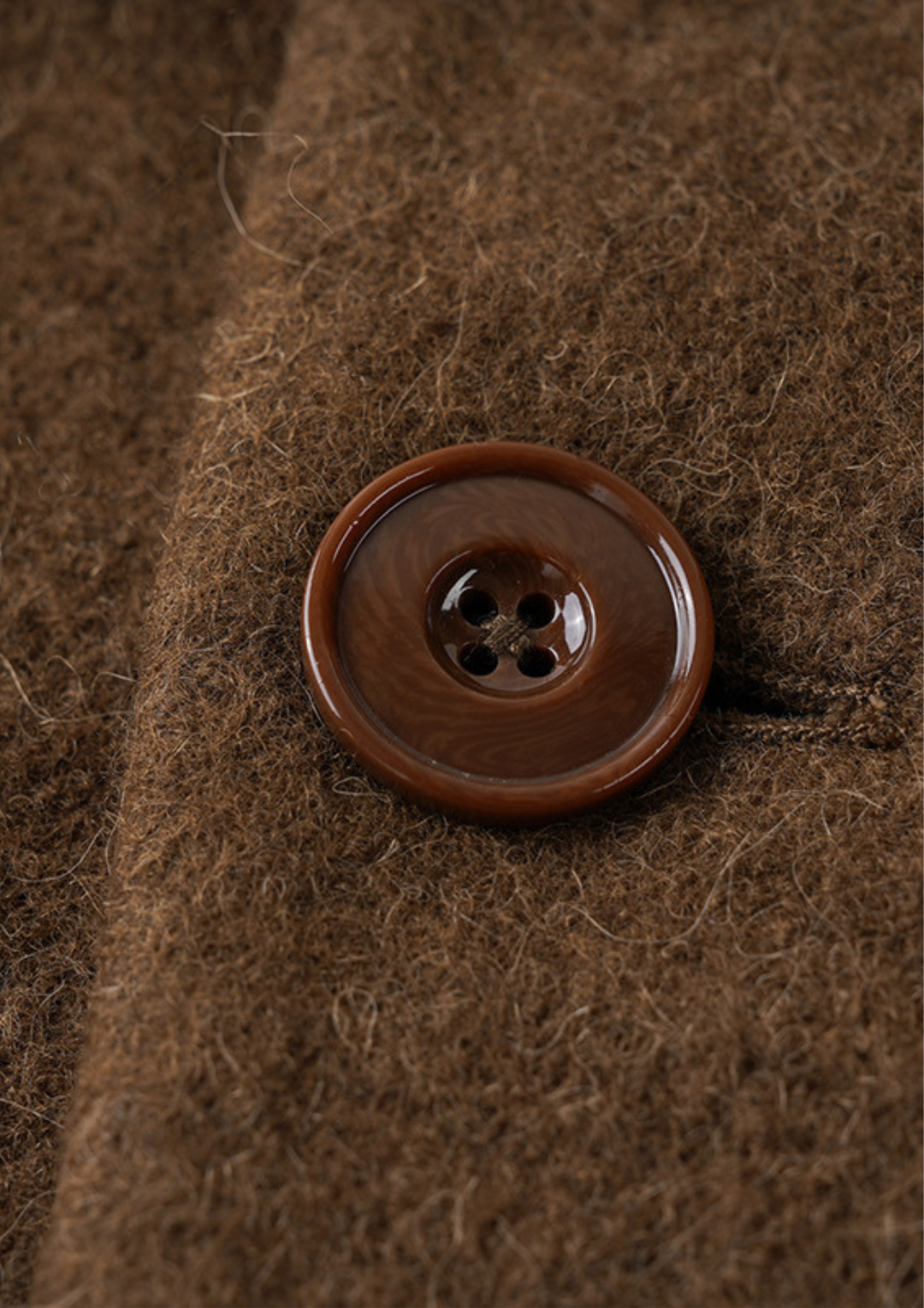 Belted Long Knit Coat