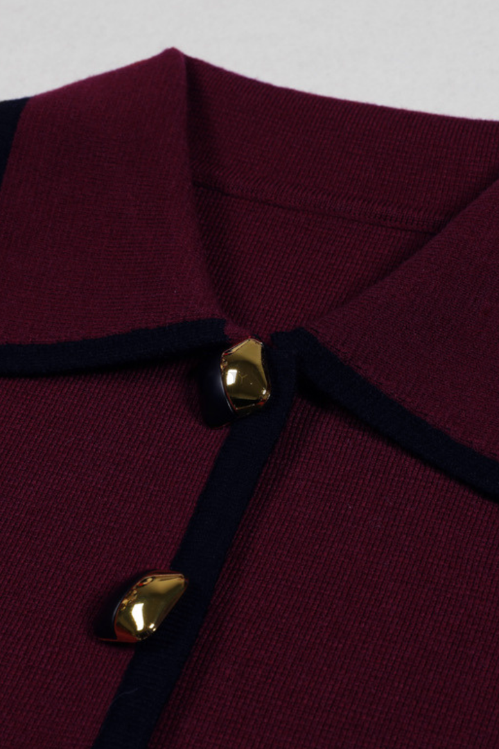 Signature luxe Line Knit Ensemble Set