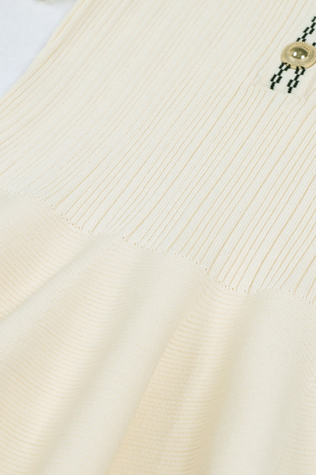 Elegance Viscose knit Flared Mini Dress