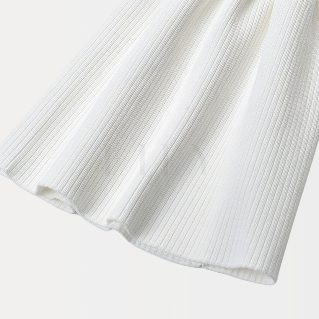 Luxe Ribbed Midi Dress