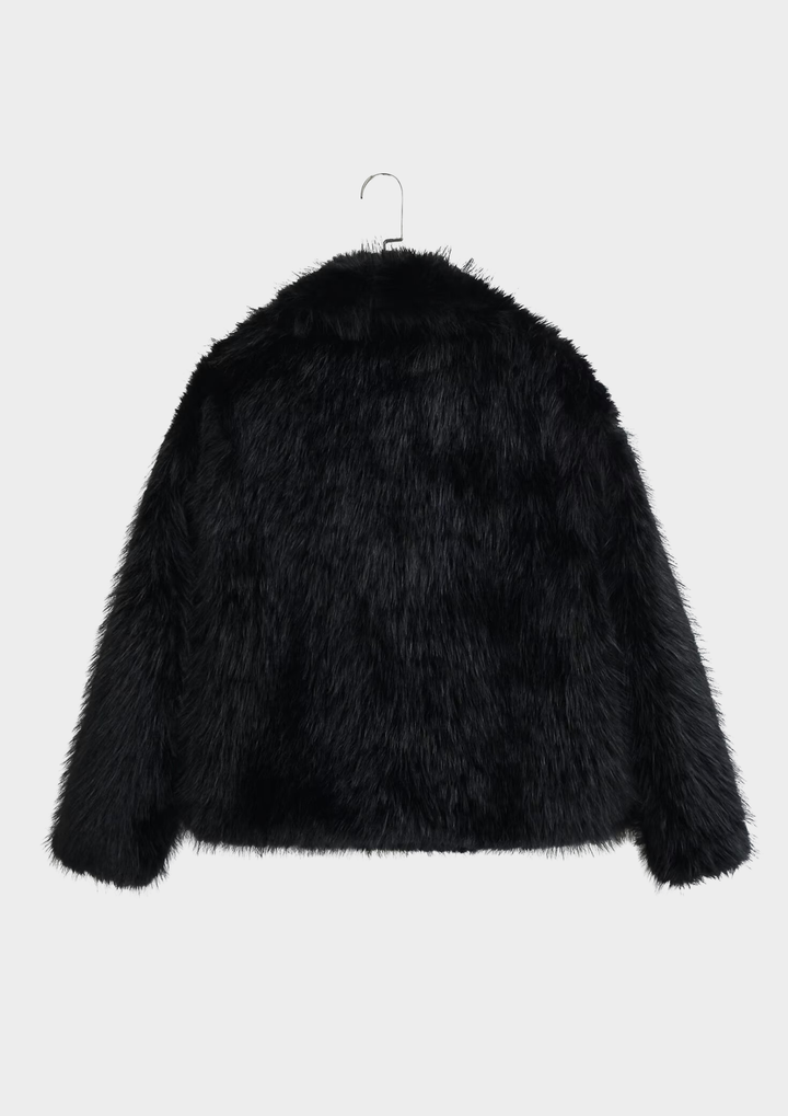 Chic Faux Fur Jacket
