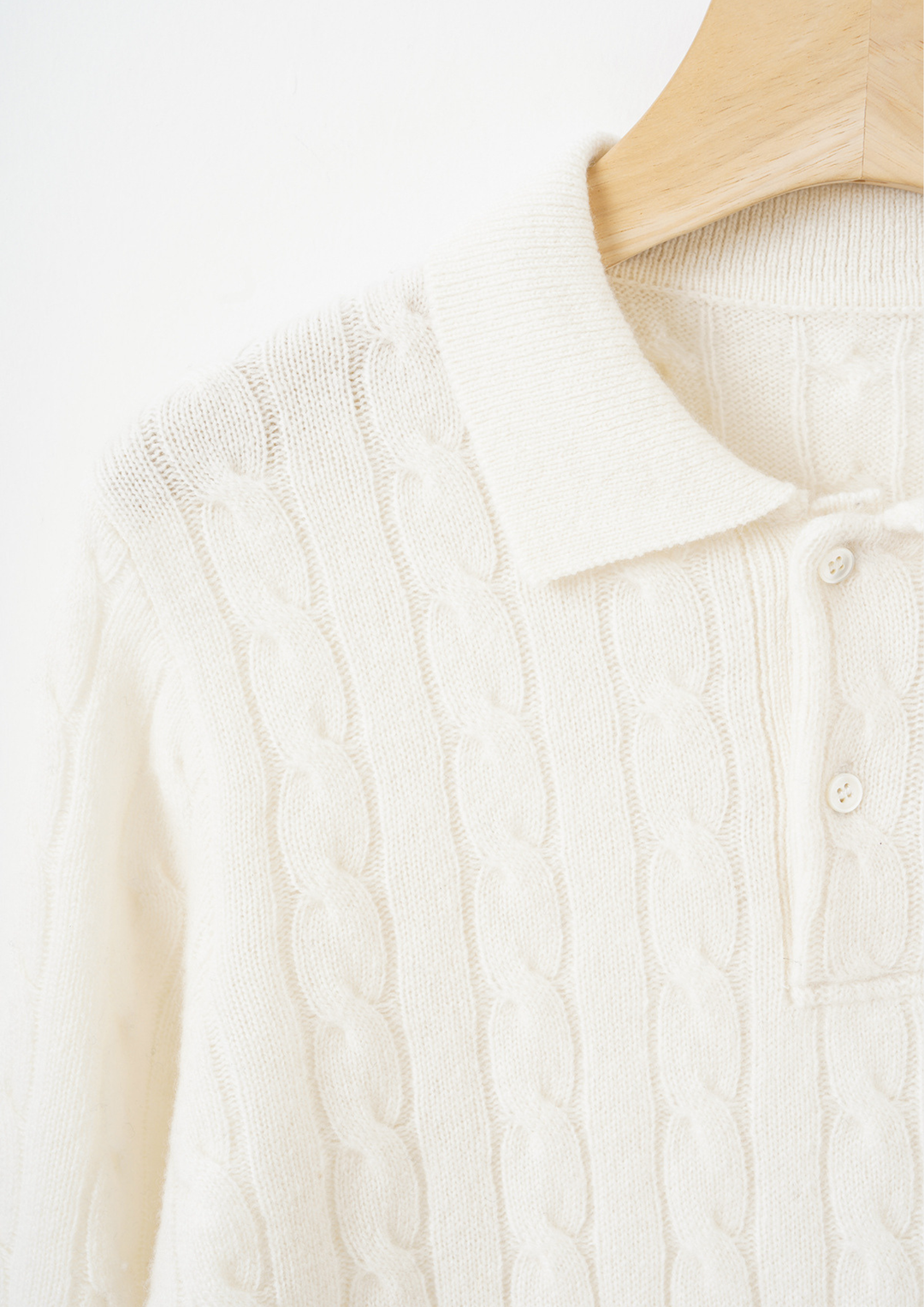 Classic Polo Collar Knit Sweater