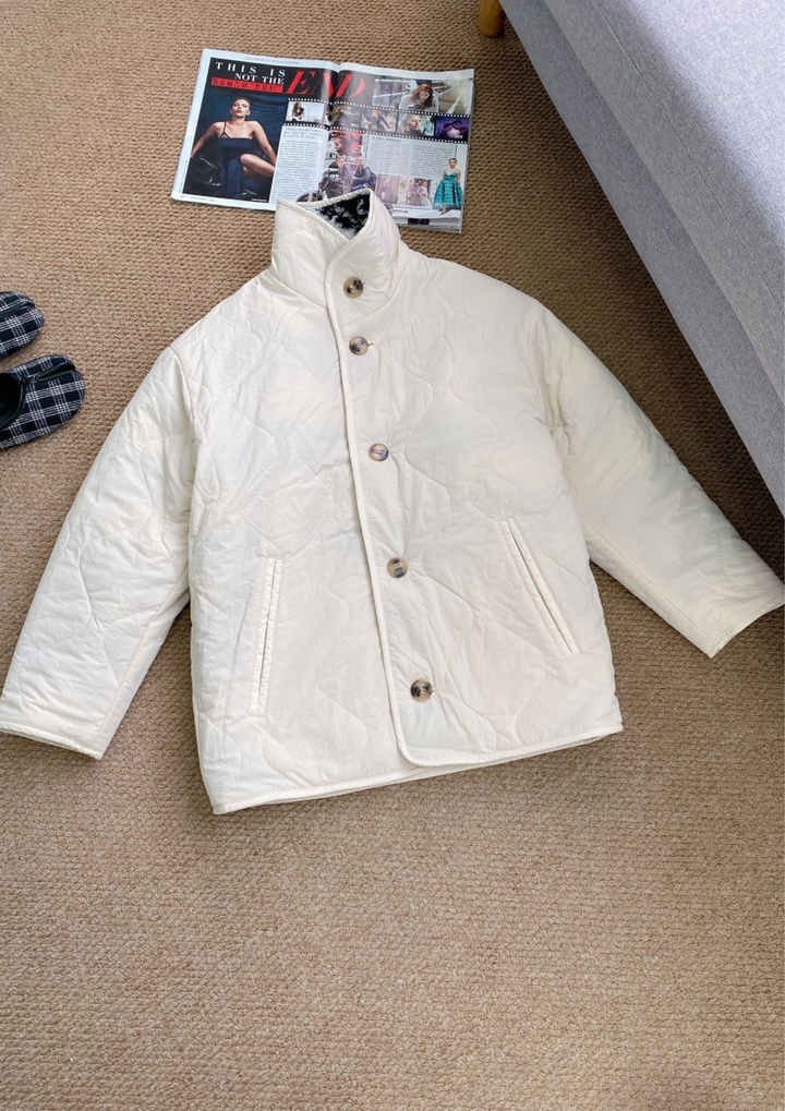 Alpine Reversible Jacquard Lamb Wool Jacket