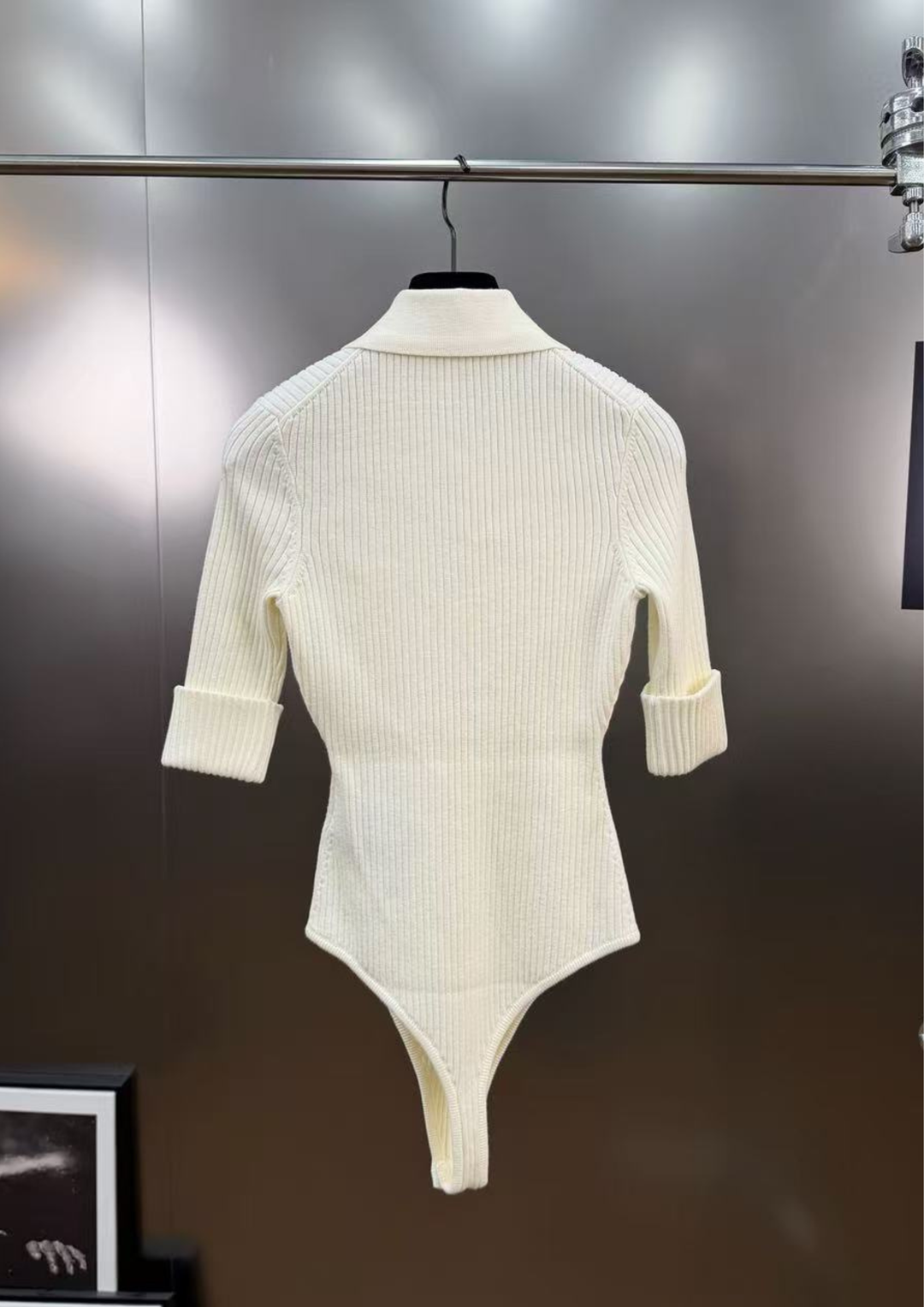 Alina Rib Knit belted Skirt Bodysuit Set