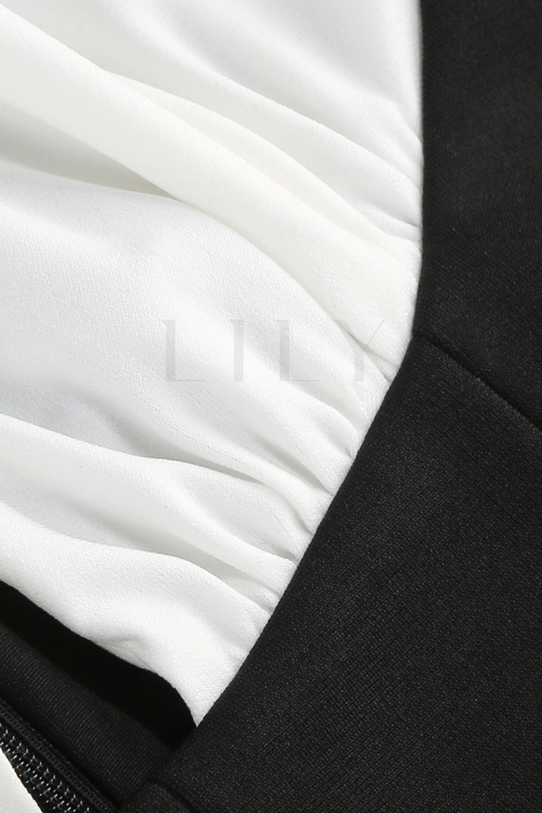 Marbella Halter Backless Contrast Mini Dress