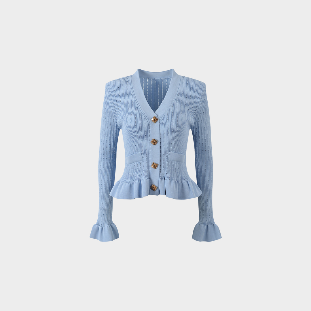 Azure Charm Ruffle Set