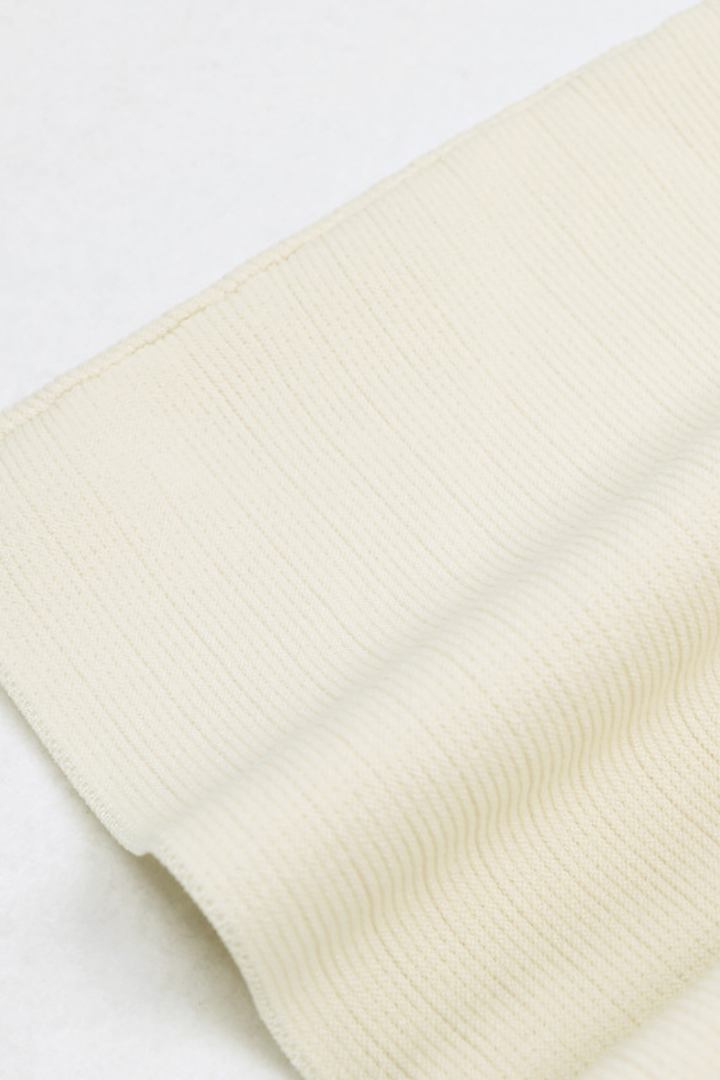 Elegance Viscose knit Flared Mini Dress