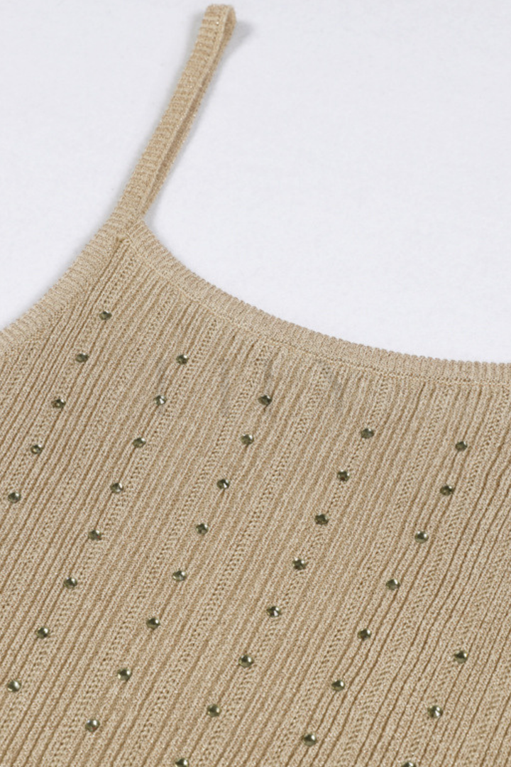 Maribel Contrast Collar Diamond  Knit 3 Piece Set