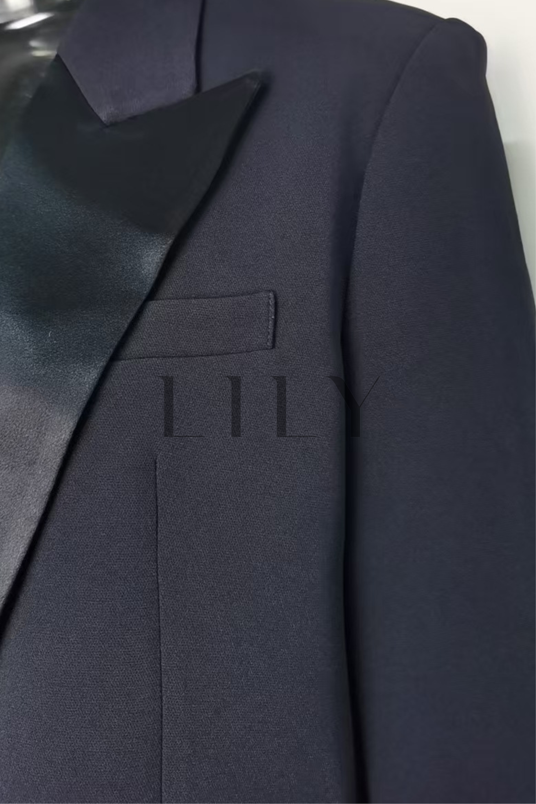 Tailored Lapel Tuxedo Classic Blazer