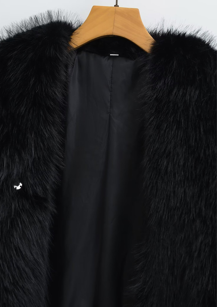 Chic Faux Fur Jacket