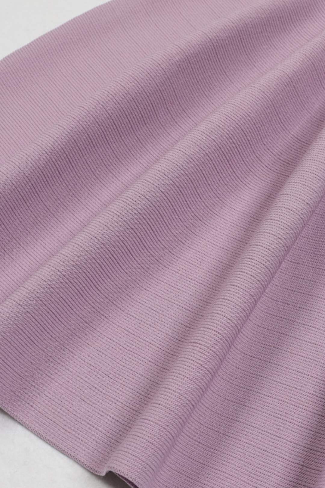 Elegance Viscose knit Flared Mini Dress