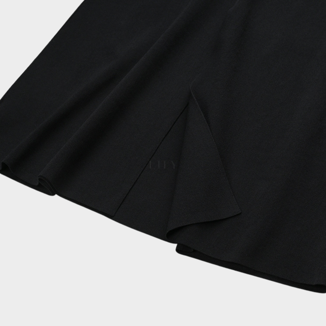 Classic Backless Midi Dress