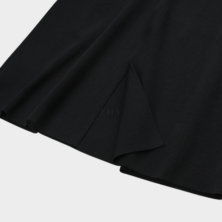 Classic Backless Midi Dress