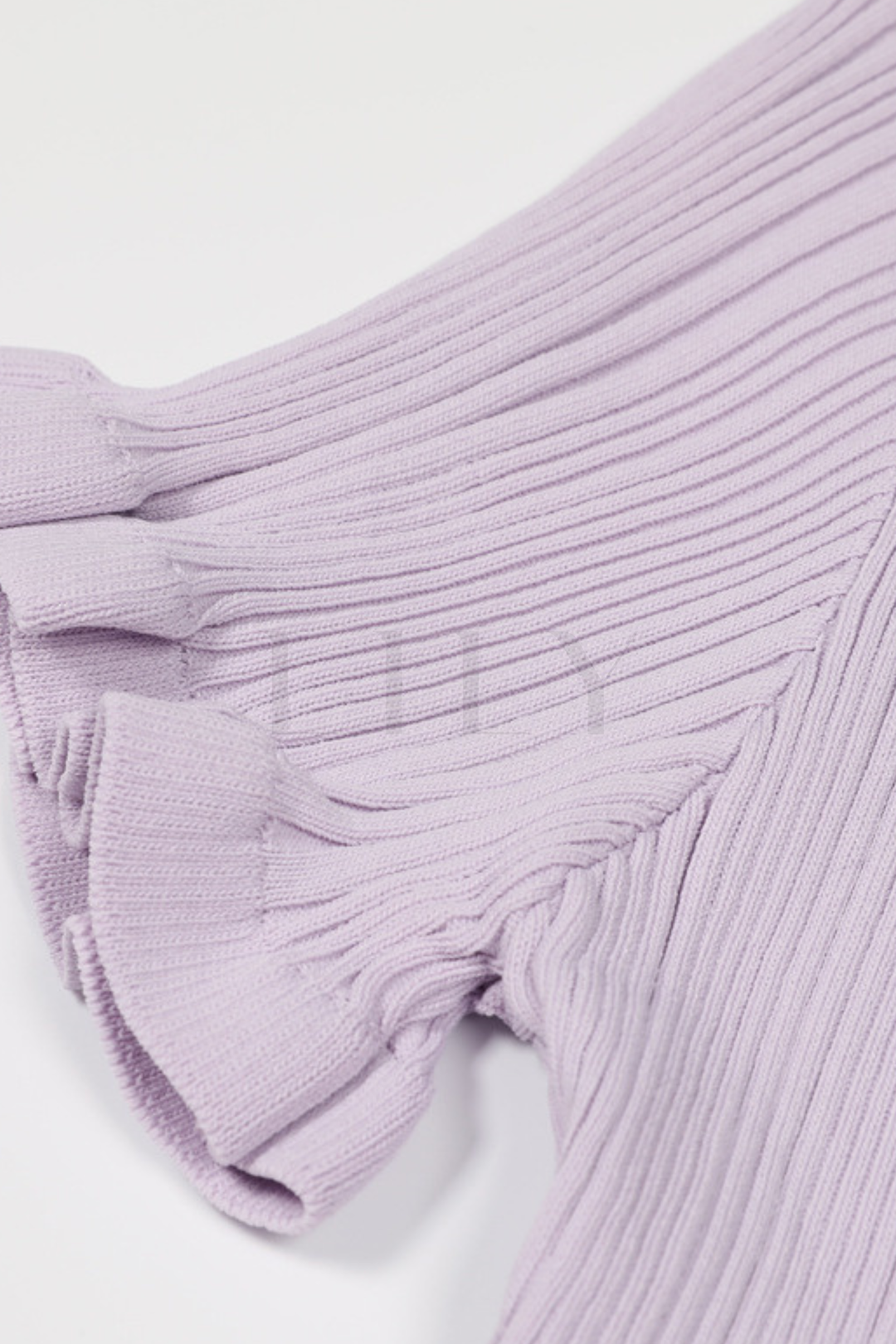 Chérie Knit Crystal Button Pleated Mini Dress