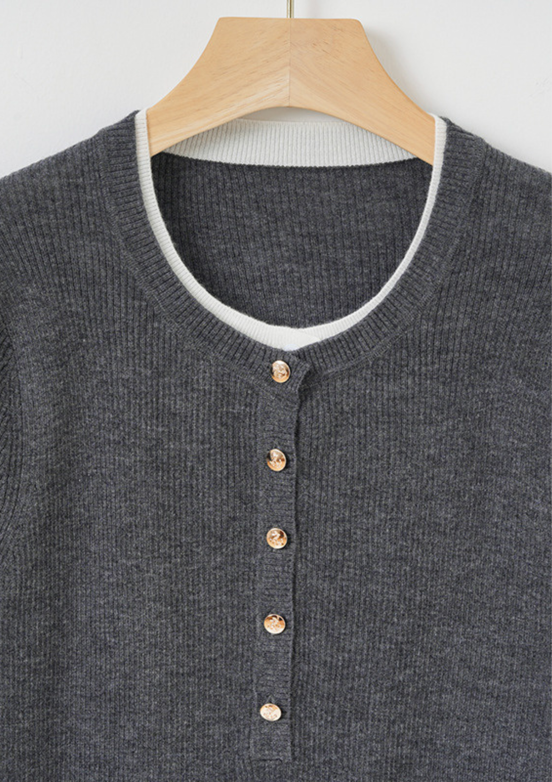 Basic Chic Ribbed Knit Top