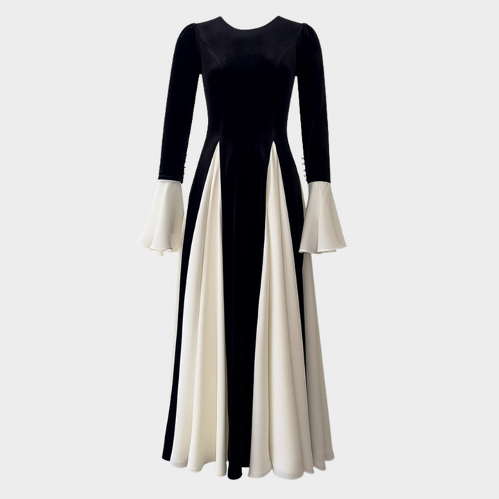 Flare Elegance in Monochrome