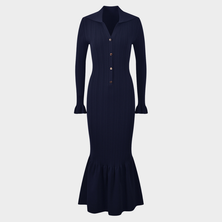 Flare Knits In Maxi