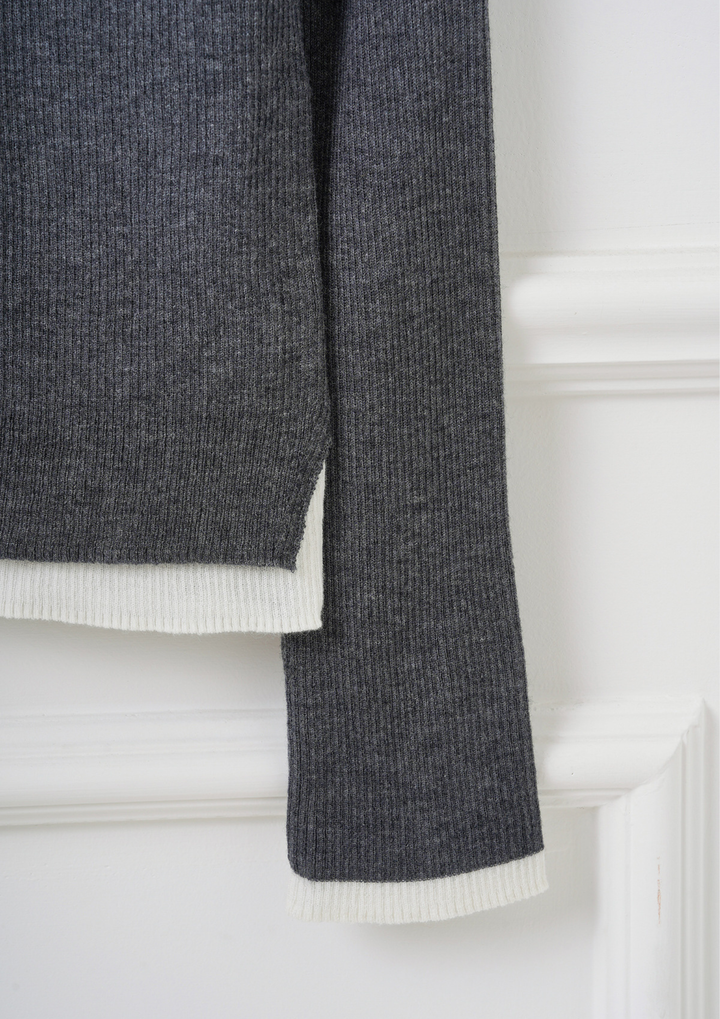 Basic Chic Ribbed Knit Top