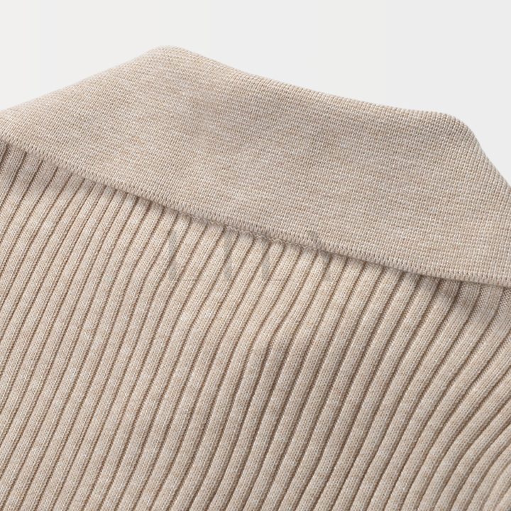 Cozy Ribbed Midi Dress
