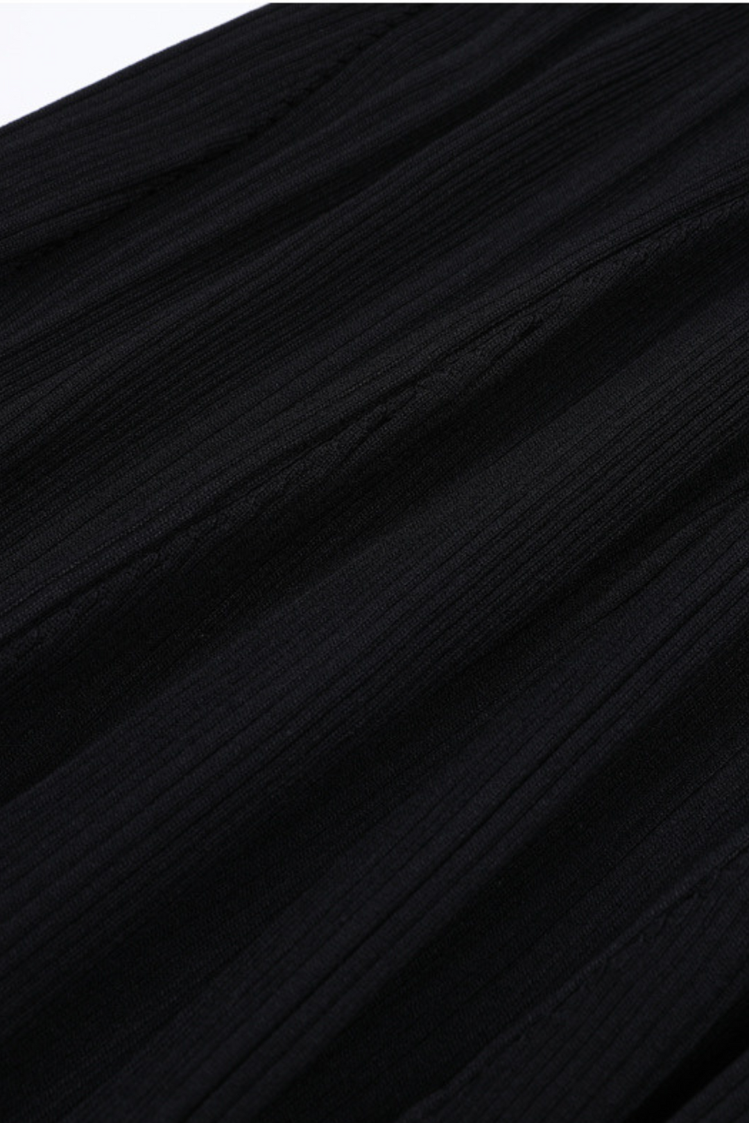 Viscose  Lapel Gold Buttons  Flared Hem Maxi Dress