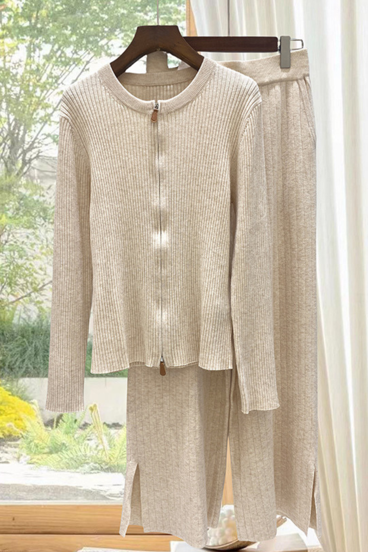 Cloudline  Cashmere Ribbed Lounge Set