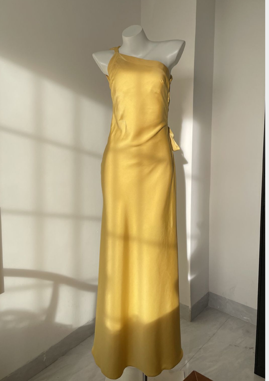 Satin Backless Elegance Maxi  Dress