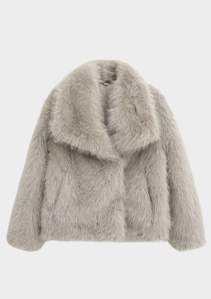 Chic Faux Fur Jacket