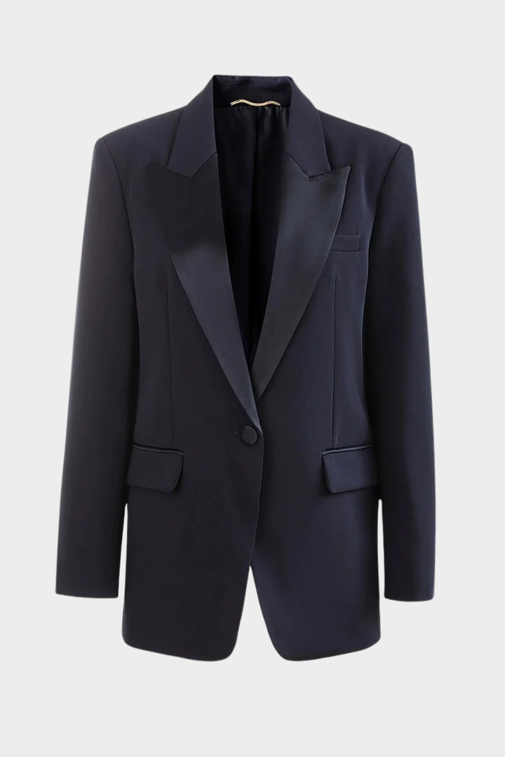 Tailored Lapel Tuxedo Classic Blazer