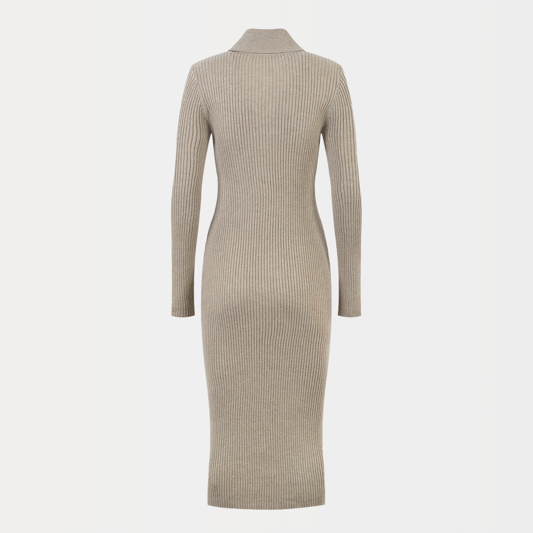 Classic Knit Essential Midi Dress