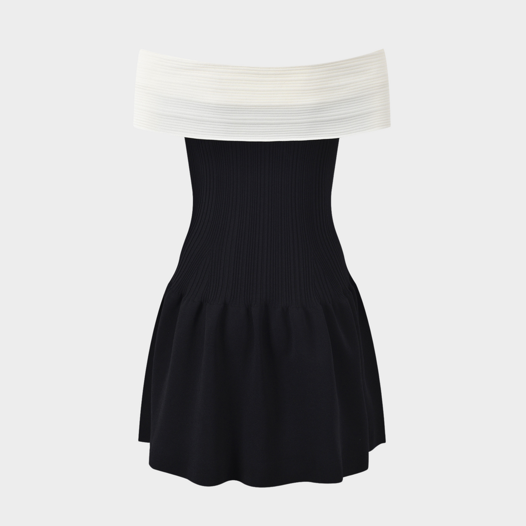 Semi Bow Gown