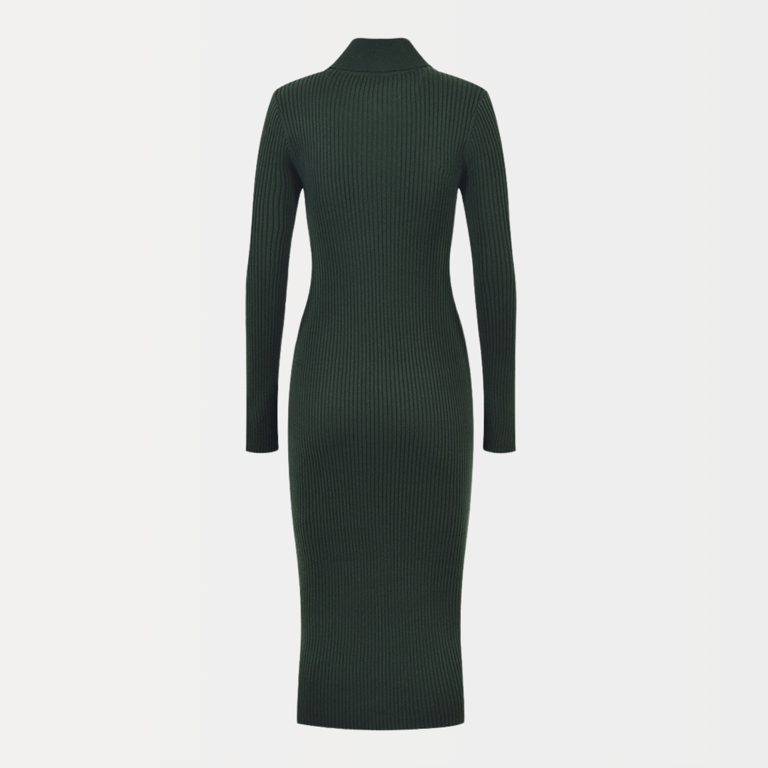 Classic Knit Essential Midi Dress