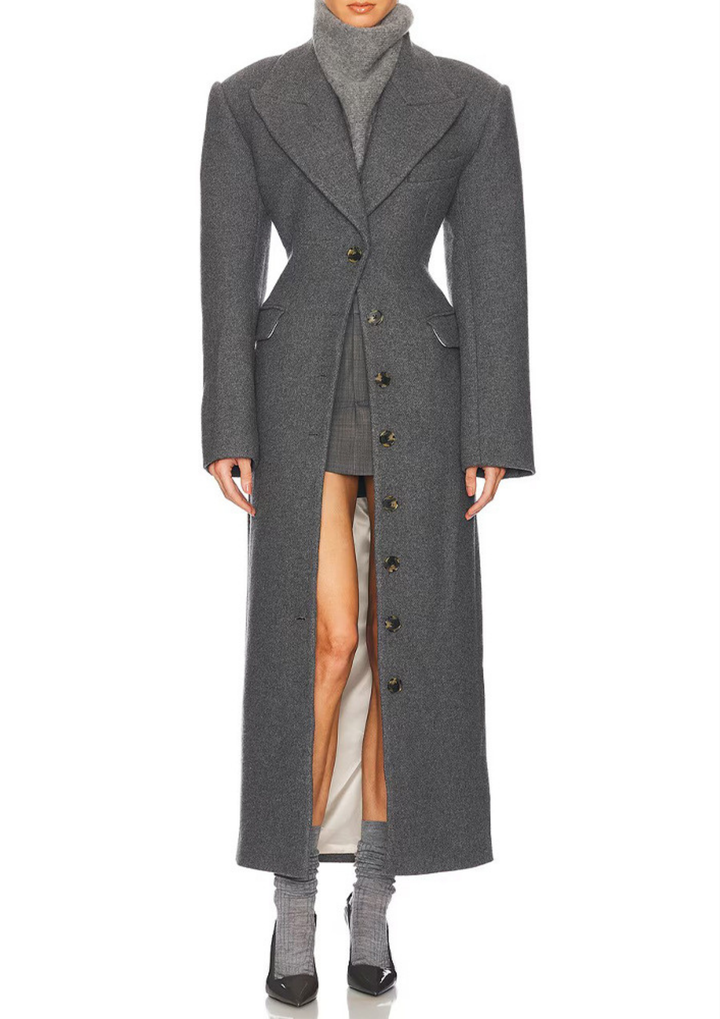 Tailored Longline Power Blazer