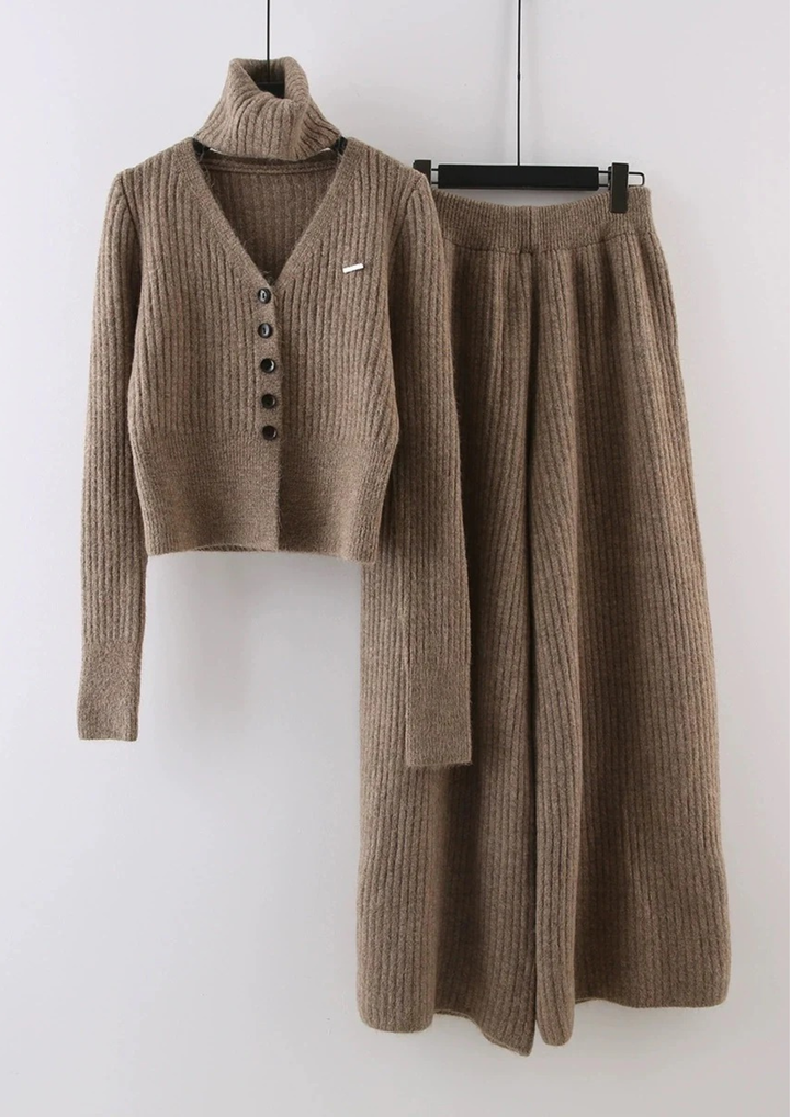 Emma Cozy Knit 3 Piece Set