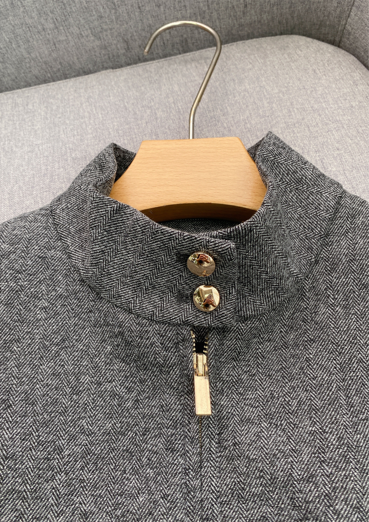 Classic Chic Embellished Sequin Wool Knit Set