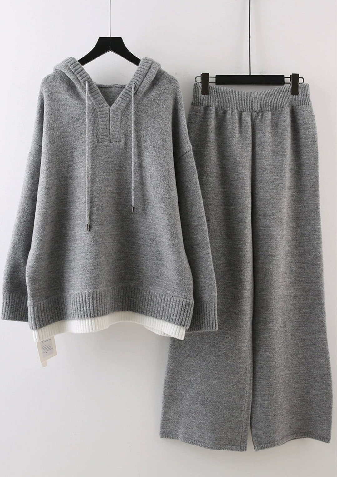 Comfy Yara Wide Leg Knit Loose Set