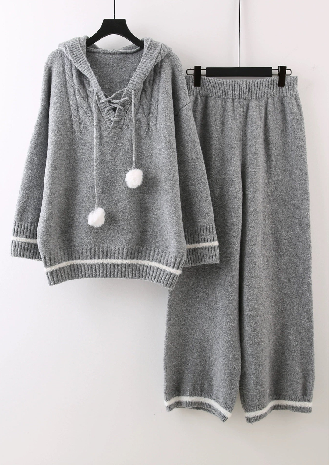 Celine Comfy Hooded Knit Set