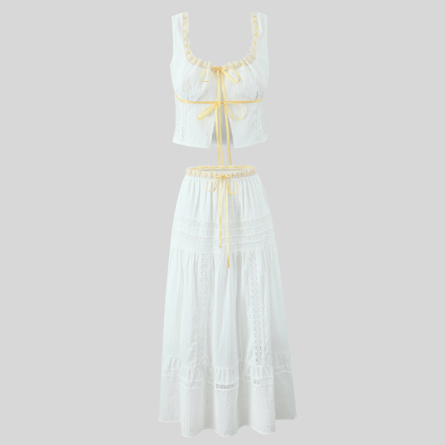 Sunset Breeze Spandex Lace Set