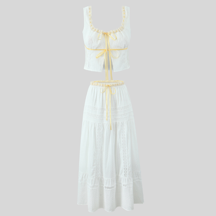 Sunset Breeze Spandex Lace Set