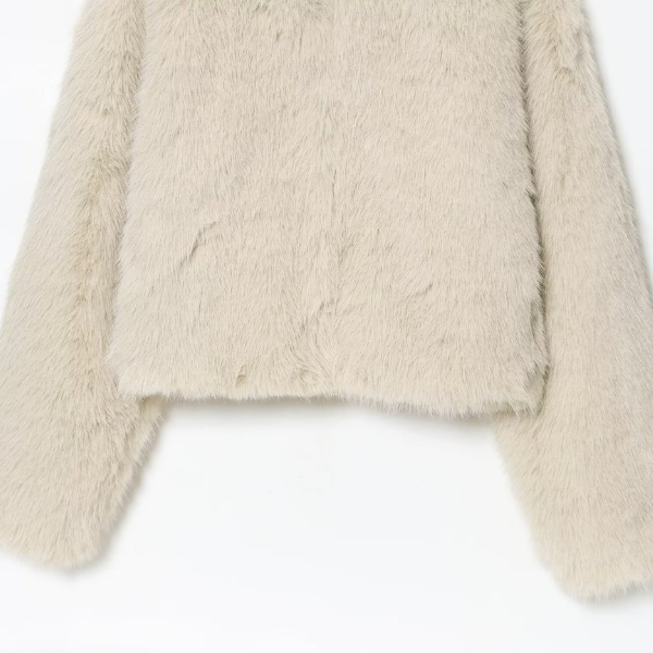 Short Faux Fur Jacket