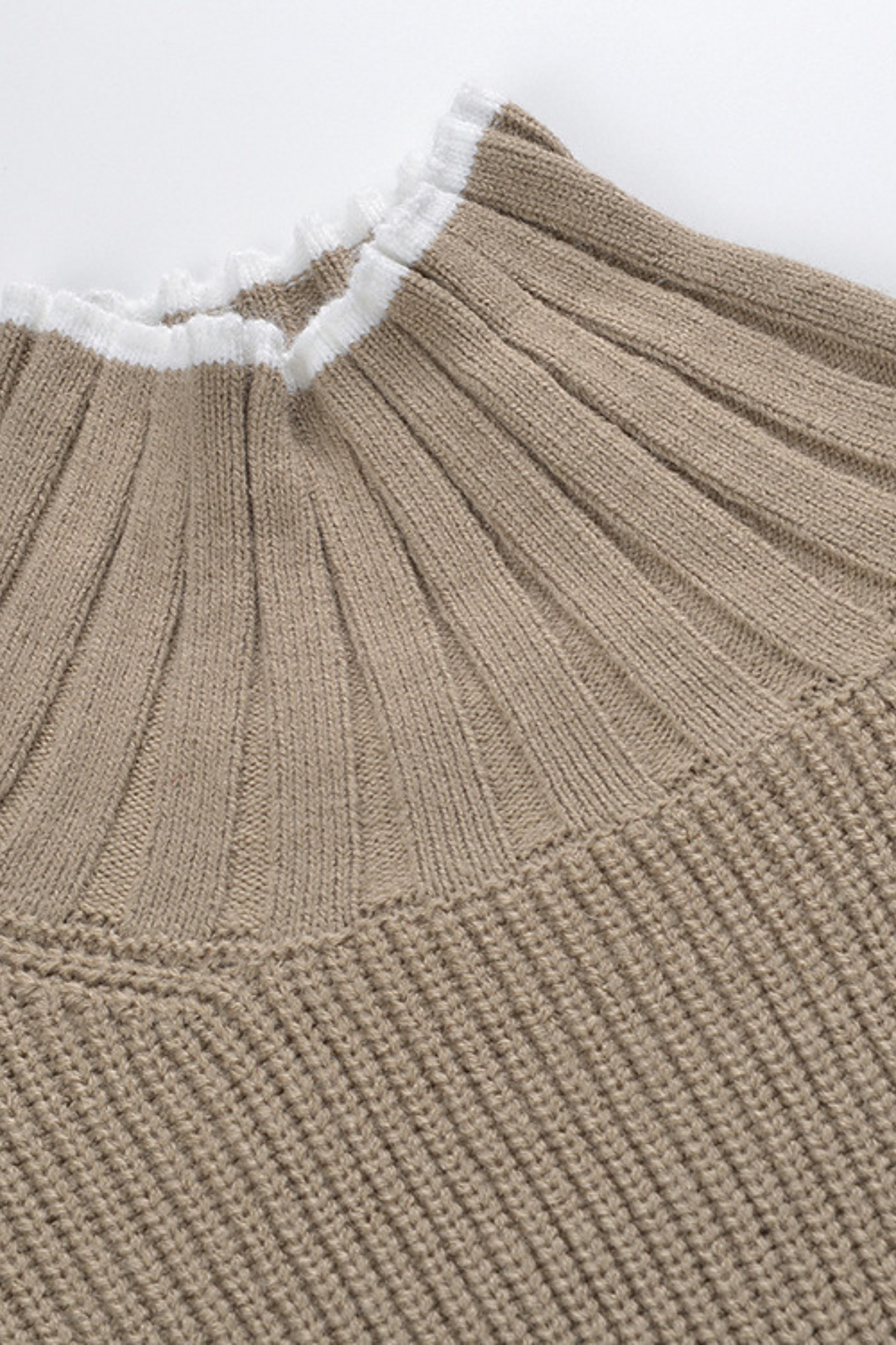 Soft Wool High neck Knit Sweater