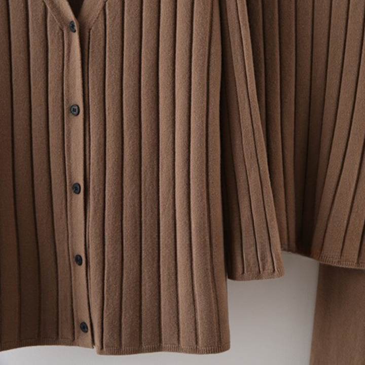 Comfy JANE Ribbed KNIT 3 piece Set