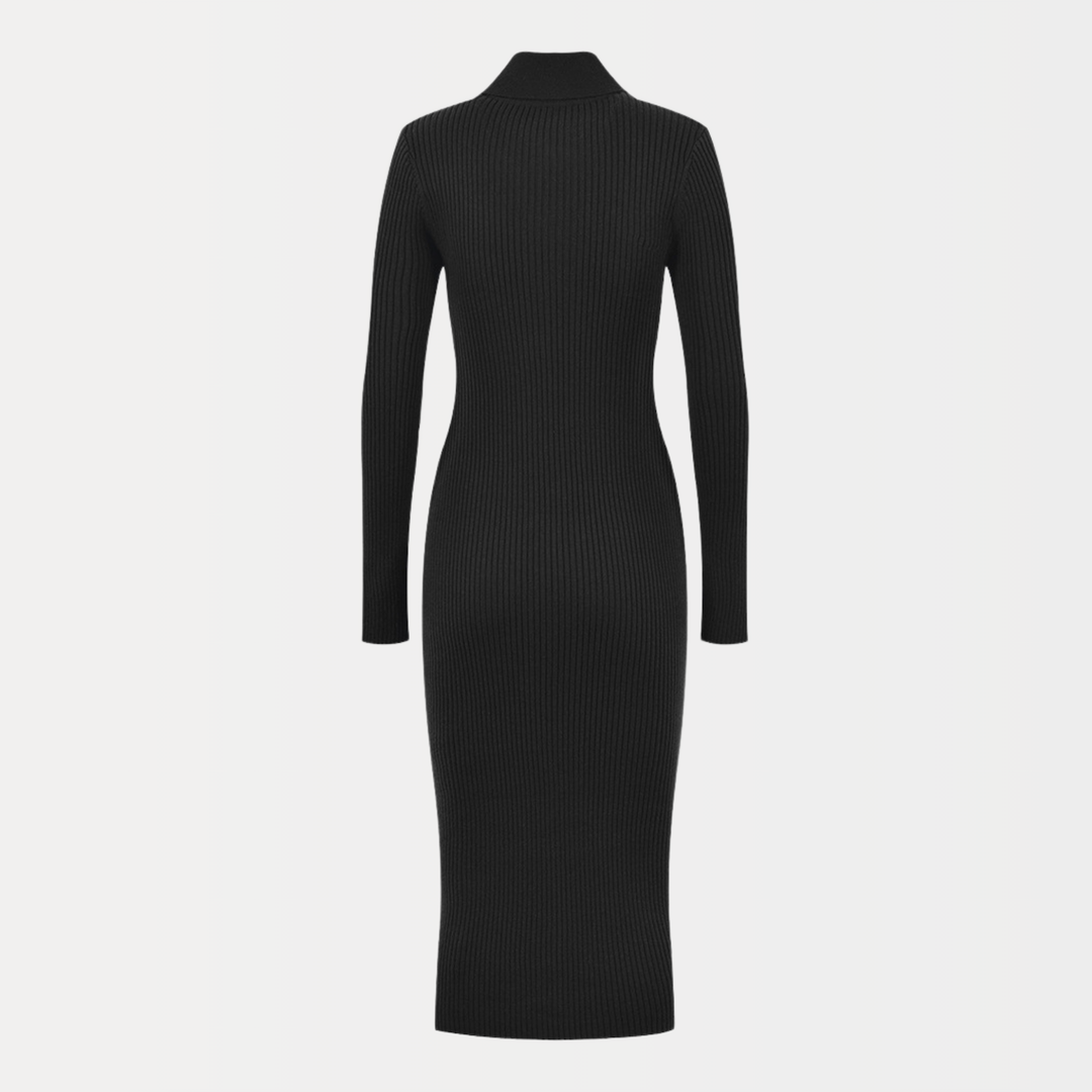 Classic Knit Essential Midi Dress