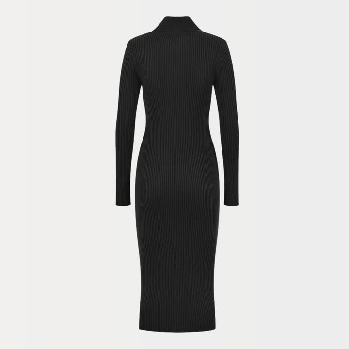 Classic Knit Essential Midi Dress