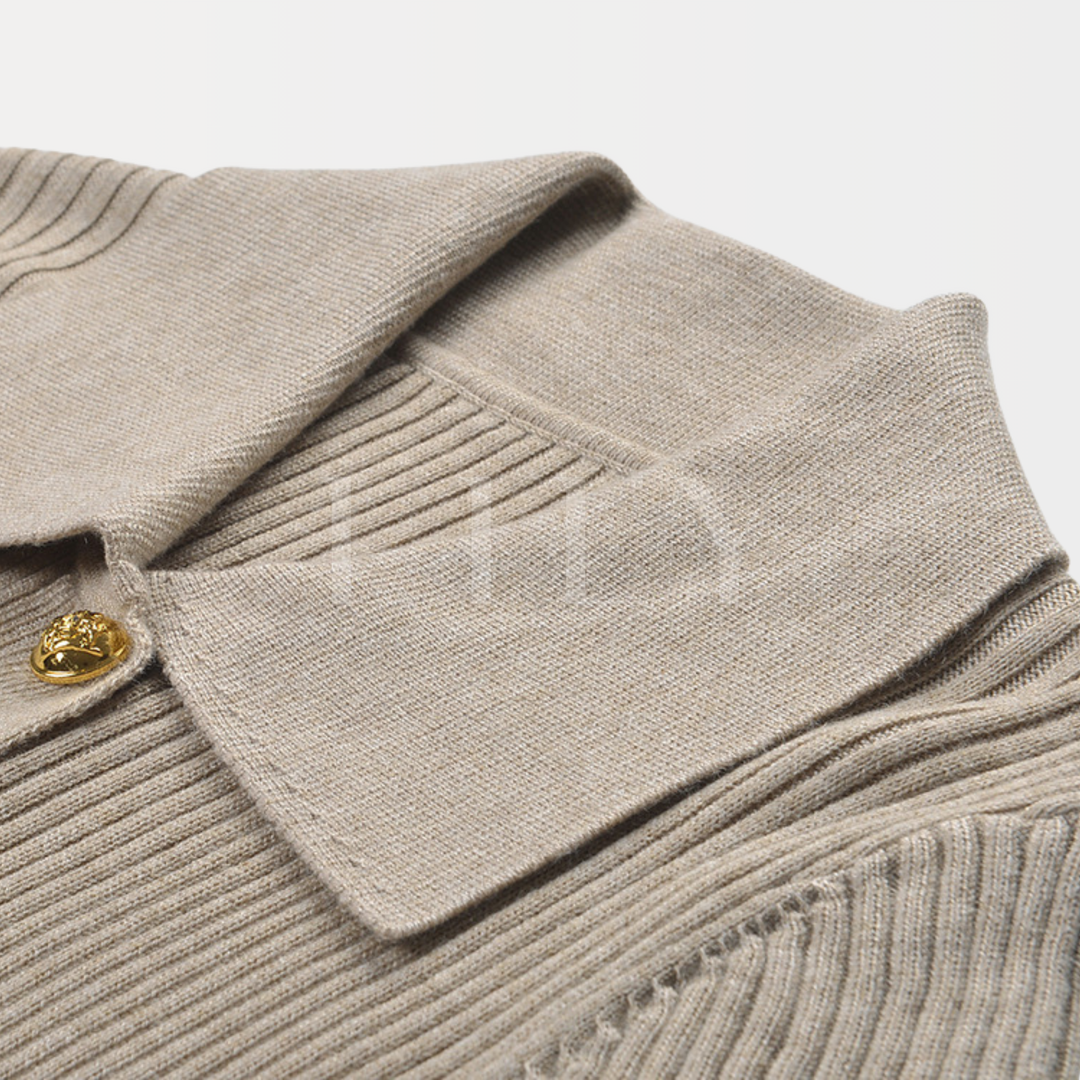 Classic Knit Essential Midi Dress