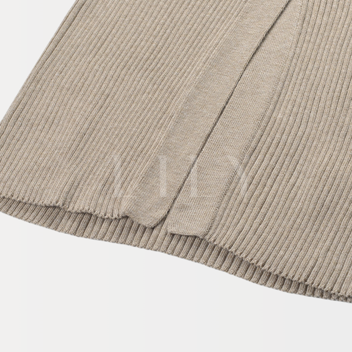 Classic Knit Essential Midi Dress